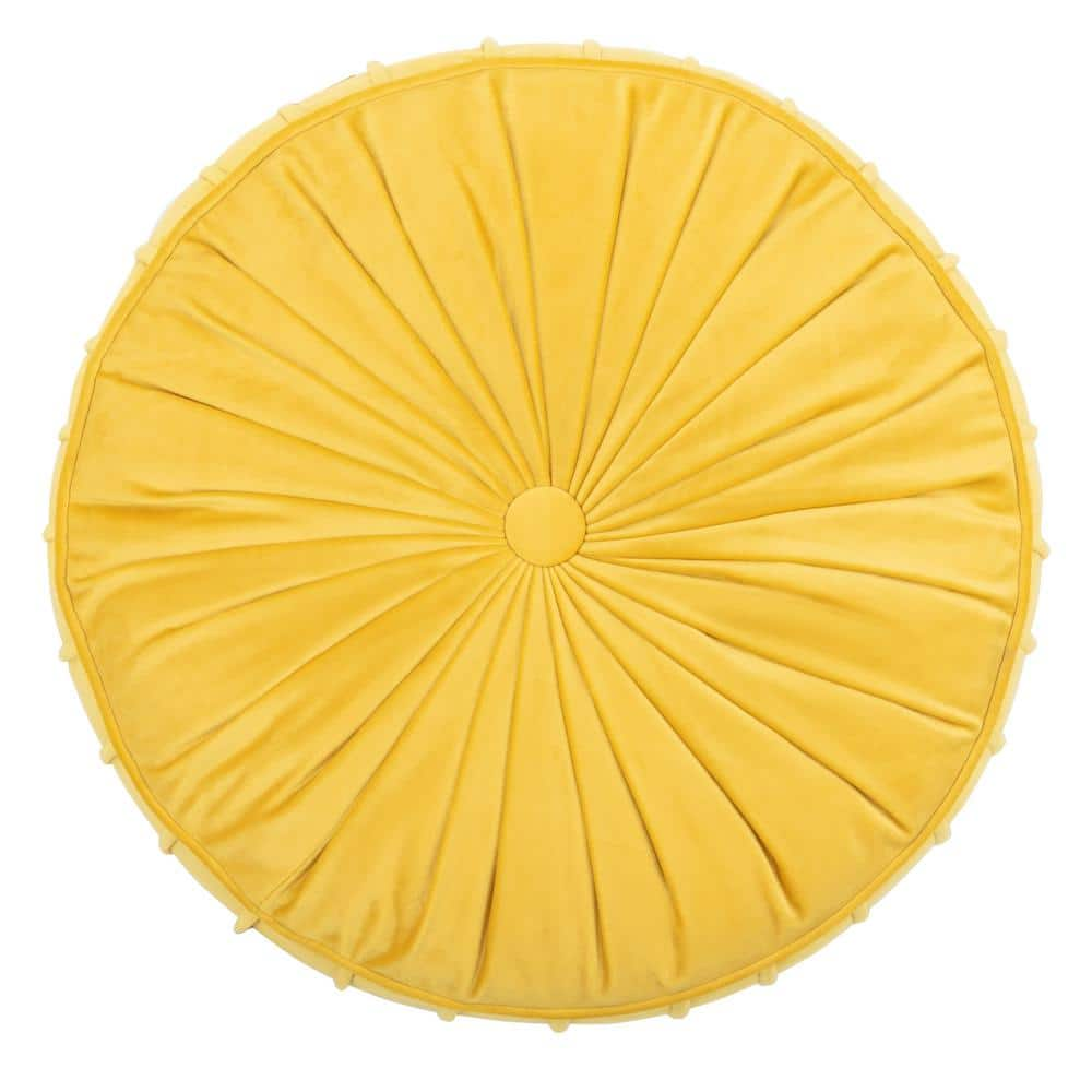 Mustard round pillow hotsell