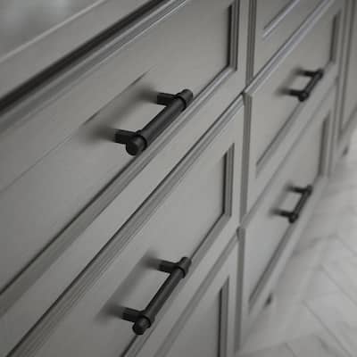 3" Satin Nickel Kitchen Cabinet Drawer Pull Handle Hardware Style #4 5 Pack 