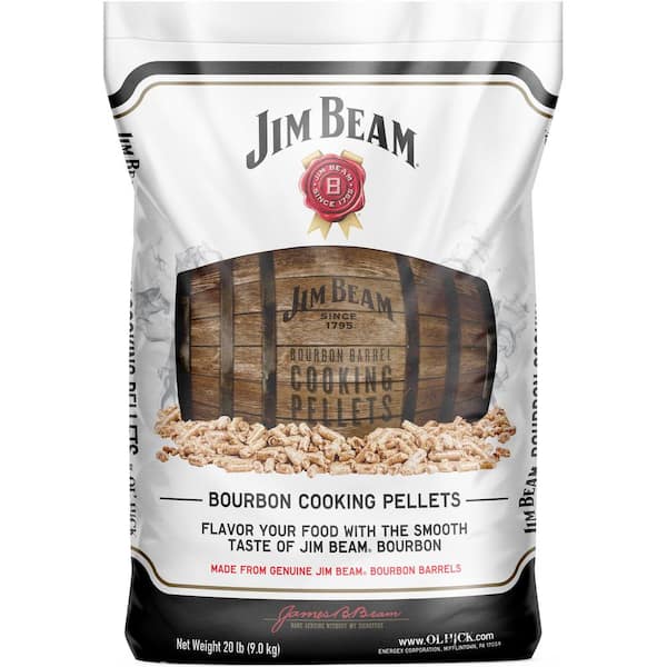 OL' HICK 20 lbs. Jim Beam Bourbon Barrel BBQ Cooking Pellets