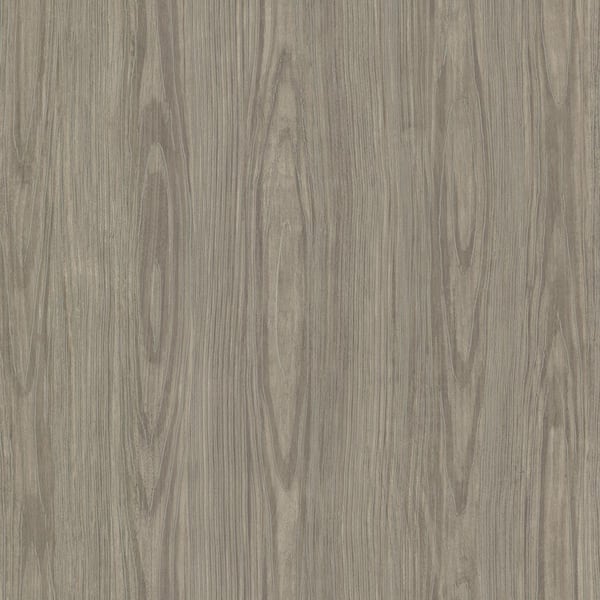 Brewster Tanice Light Brown Faux Wood Texture Paper Strippable Roll Wallpaper (Covers 74.3 sq. ft.)