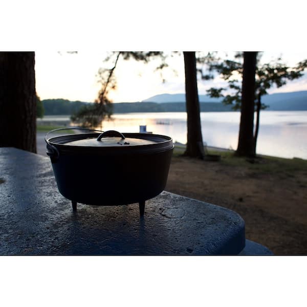 5 Qt. Cast Iron Deep Dutch Oven with Lid and Bail Handle