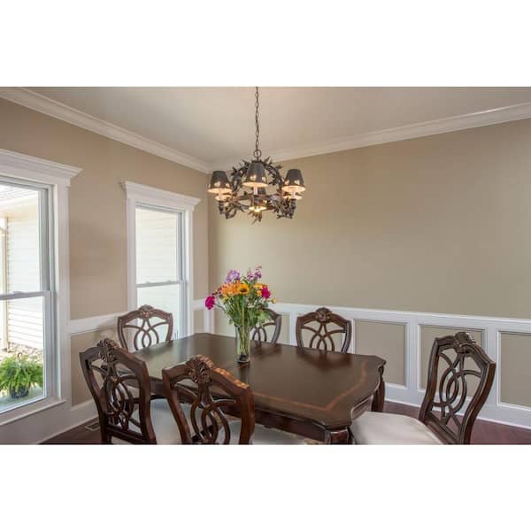 FINISHED ELEGANCE 458 11/16 in. x  4 5/8 in. x  96 in. Finished MDF White Jamb Moulding (1-Piece − 8 Total Linear Feet)
