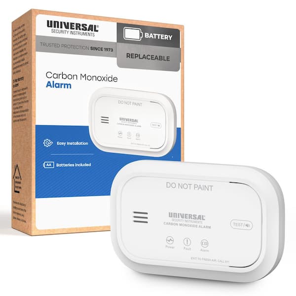 AA Battery Powered Carbon Monoxide Detector