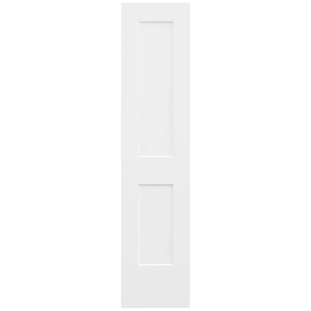 JELDWEN 20 in. x 80 in. 2 Panel Monroe Primed Smooth Solid Core Molded