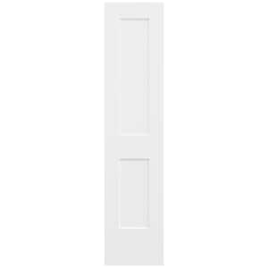 20 in. x 80 in. 2 Panel Monroe Primed Smooth Solid Core Molded Composite MDF Interior Door Slab