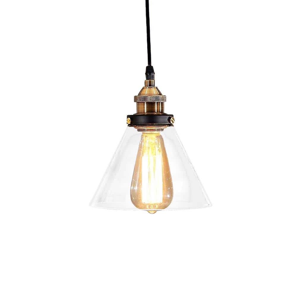 Edison Zhuri Collection 1-Light Black Finish Indoor Pendant price history on PriceWatchPro
