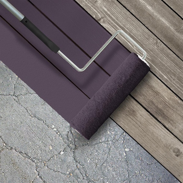 1 gal. #M100-7 Deep Merlot Low-Lustre Enamel Interior/Exterior Porch and Patio Floor Paint
