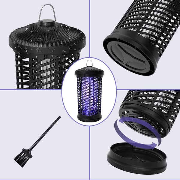 Cubilan Bug Zapper Outdoor Indoor, Electronic Mosquito Killer Lantern,  Waterproof Fly Trap Insect Killer Repellent B09SB2TWC8 - The Home Depot