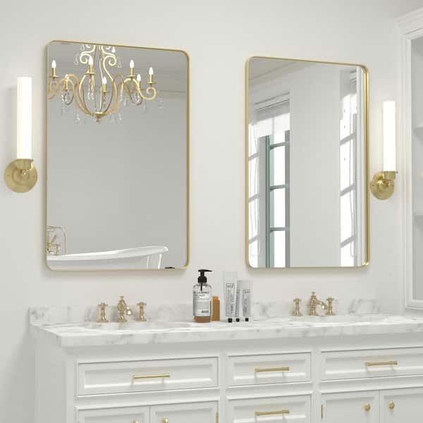 Gedy 2552-13 Planet Edge Vanity Mirror Polished 39 X 16 for sale online