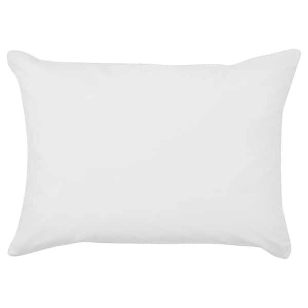 AllerEase Hot Water Washable Allergy Protection 20 in. x 30 in. Medium Density Queen Pillow
