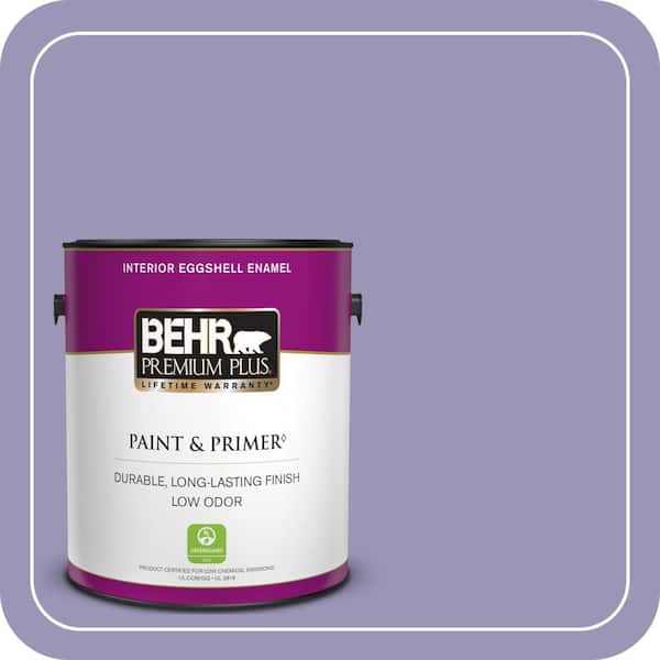 BEHR PREMIUM PLUS 1 gal. #640D-5 June Berry Eggshell Enamel Low Odor Interior Paint & Primer