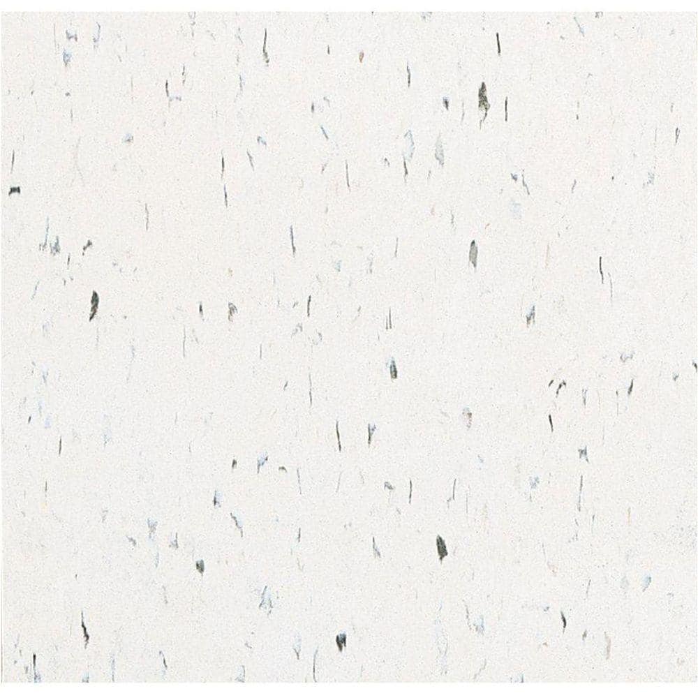 Imperial Texture VCT 12 in. x 12 in. Polar White Standard Excelon Commercia