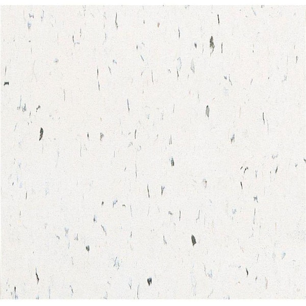 Armstrong Flooring Imperial Texture VCT 12 in. x 12 in. Polar White Standard Excelon Commercial Vinyl Tile (45 sq. ft. / case)