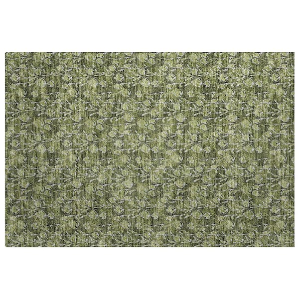 Dream Shag Premium Machine Washable Abstract ADS692 Navy 3 ft. x 4 ft. Area Rug