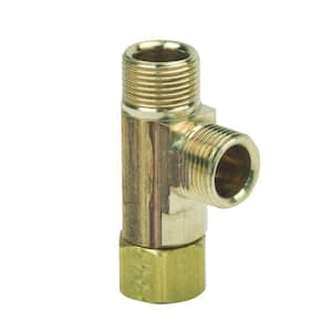3/8 in. x 3/8 in. x 3/8 in. Compression x Compression Brass T-Fitting
