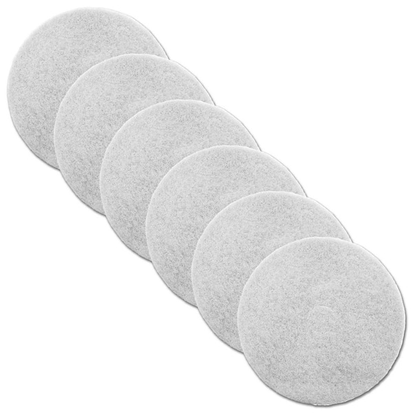 6 Pack Replacement Polishing Pad Brush for TMOP18e Electric Floor Scrubber