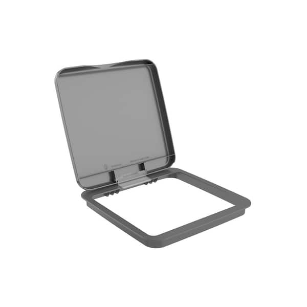 Silver Round Trash Can Lid for Waste Container