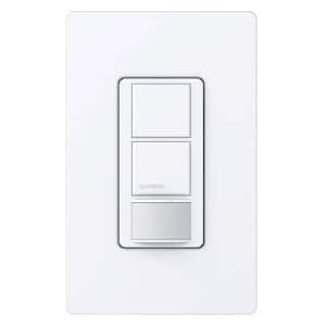 Maestro Dual Circuit Motion Sensor Switch, 6-Amp/Single-Pole, White (MS-OPS6-DDV-WH)