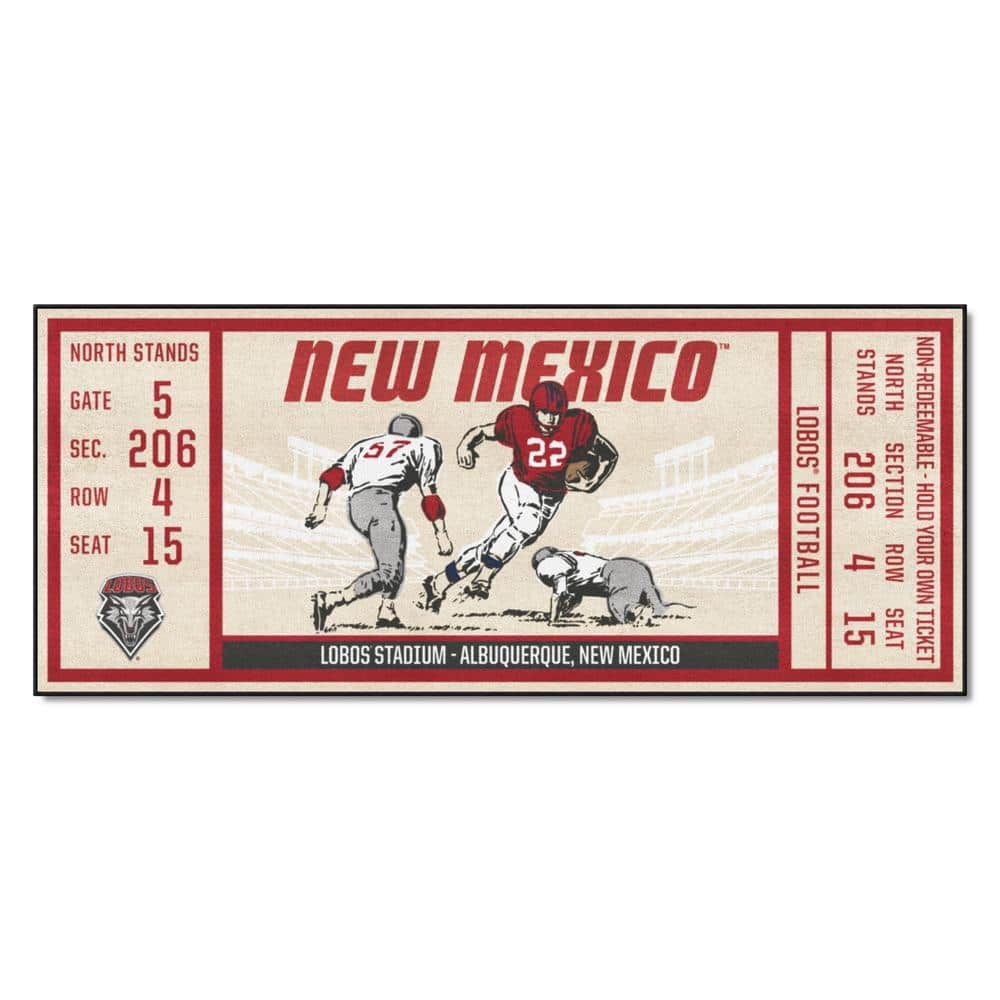 Fan Mats NFL Arizona Cardinals Ticket Runner