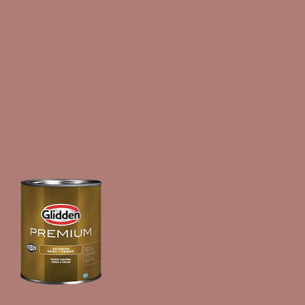 Glidden Premium 1 qt. PPG1059-5 Ferris Wheel Semi-Gloss Exterior Latex Paint