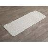 Bath Rug 18 in. x 48 in. Beige Microfiber Memory Foam Bath Runner Mat  7743161 - The Home Depot