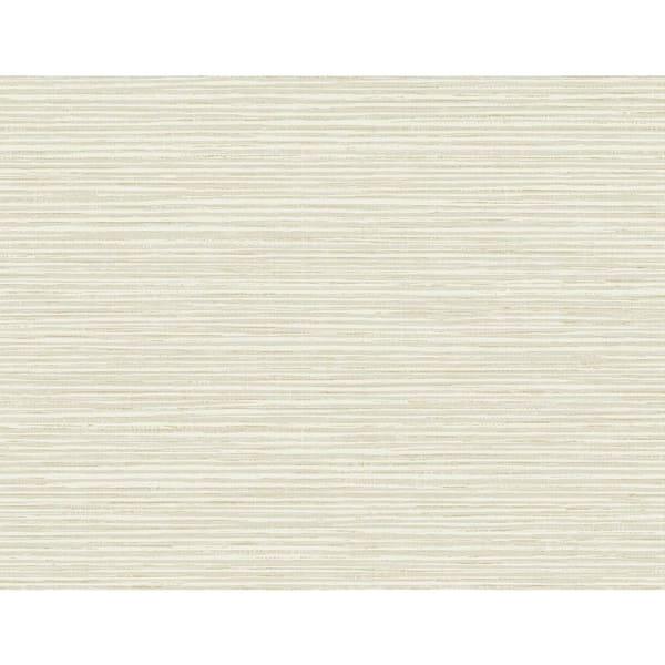 Seabrook Designs 60.75 sq. ft. Metallic Sand Dune Langston Stringcloth Unpasted Paper Wallpaper Roll