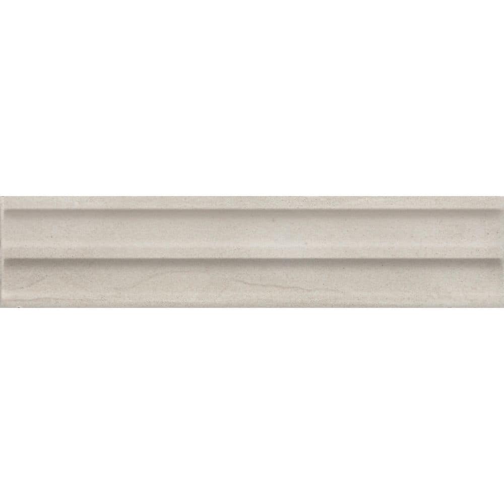Indoterra Natural 2 in. x 4 in. Matte Porcelain Fluted Concrete Look Wall Tile Sample price history on PriceWatchPro