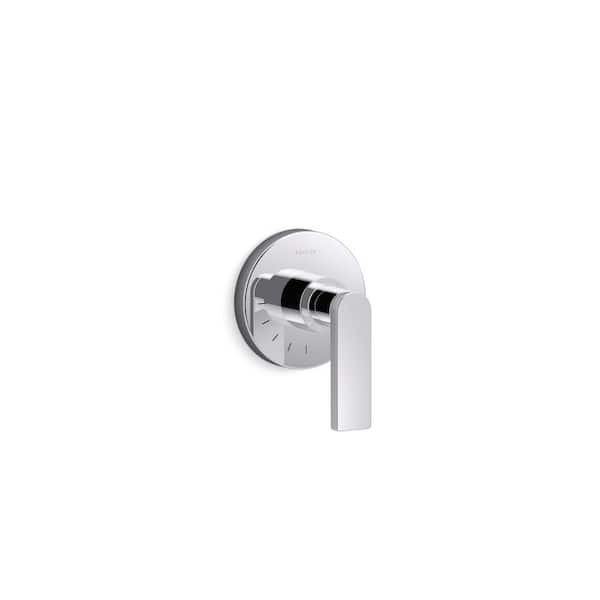 KOHLER Composed Mastershower Volume Control Valve Trim With Lever Handle in Vibrant Polished Nickel