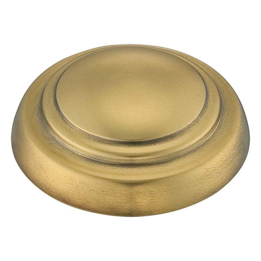 Liberty Gold 3-Light Semi Flush Mount with Etched Glass