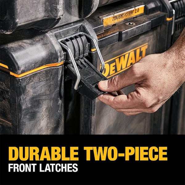 DEWALT TOUGHSYSTEM 2.0 22 in. Extra-Large Tool Box and 1/4