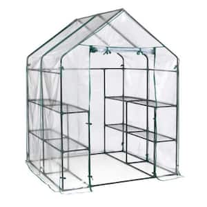 Grow IT Small Greenhouse 4 ft. 8 in. x 4 ft. 8 in. x 6 ft. 4 in.