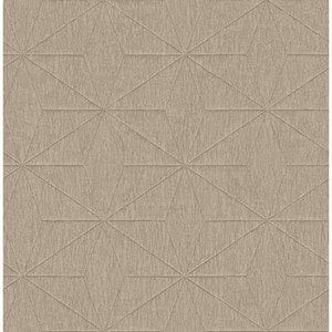 Bernice Gold Geometric Paper Strippable Roll (Covers 56.4 sq. ft.)