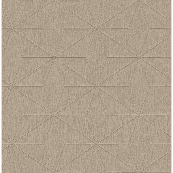 Fine Decor Bernice Gold Geometric Paper Strippable Roll (Covers 56.4 sq. ft.)