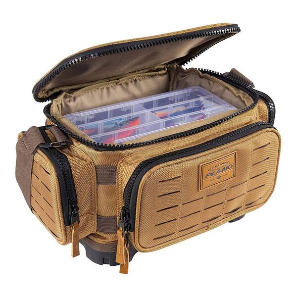 Plano Synergy Guide Series 3500 Tackle Bag And Utility Storage Case With Magnetic Top Plabg350 The Home Depot