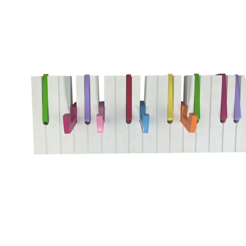 Indian Shelf Key Wall Hook | Multicolor Coat Hooks Wall Mounted Heavy Duty  | Ceramic Kids Coat Hangers for Wall | Pisces Single Hooks for Wall | Wall