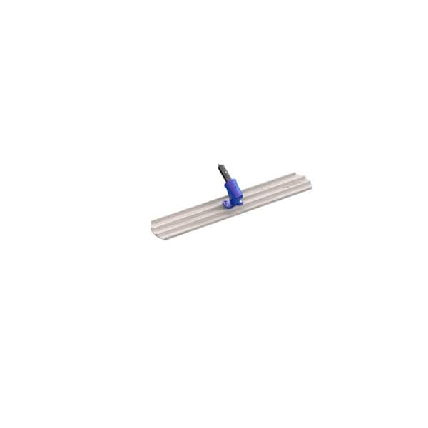 Bon Tool 45 in. x 8 in. Magnesium Bull Float Round End Worm Gear Bracket