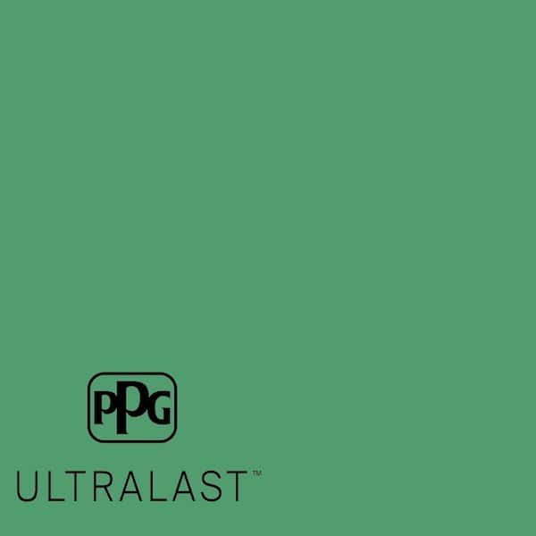 PPG UltraLast 1 gal. #PPG1226-6 Basil Pesto Eggshell Interior Paint and Primer
