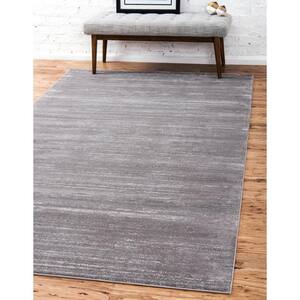 Uptown Collection Madison Avenue Gray 4' 0 x 6' 0 Area Rug