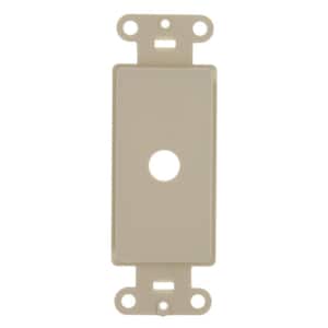 Decora Adapter for Rotary Dimmers Fits Over 0.406 in. Dia Shaft, Light Almond