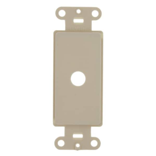 Leviton Decora Adapter for Rotary Dimmers Fits Over 0.406 in. Dia Shaft, Light Almond