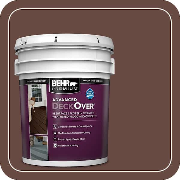 5 gal. #SC-117 Russet Smooth Solid Color Exterior Wood and Concrete Coating