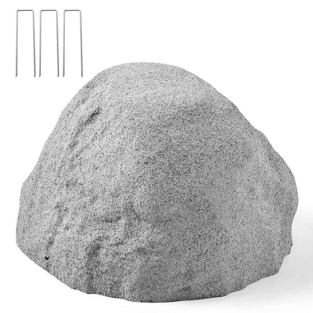 Faux Rock Cover, Outdoor Fake Rock Well Pump Cover, Realistic Natural Texture, Lightweight, Grey, Small Size price history on PriceWatchPro