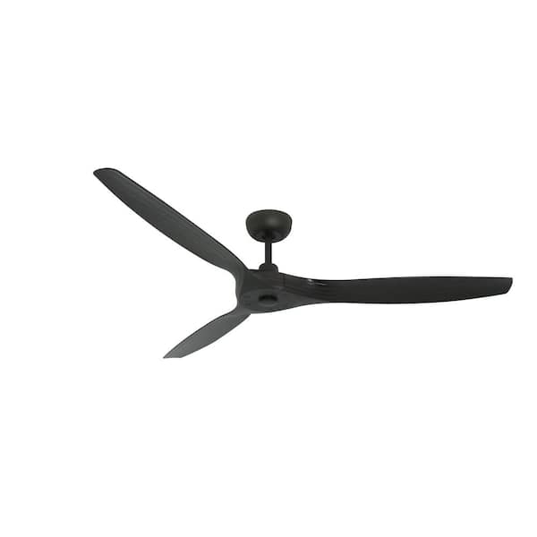 TroposAir Solara 60 in. Indoor/Outdoor Oil Rubbed Bronze Ceiling Fan with Remote Control plus WiFi