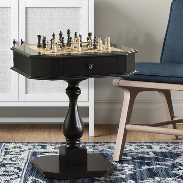 Chess Set Table | Smoked