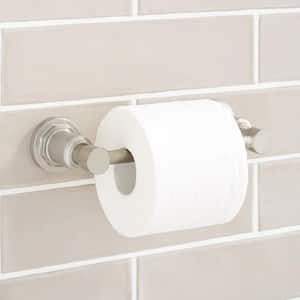 Greyfield Wall Mounted Toilet Paper Holder in Brushed Nickel
