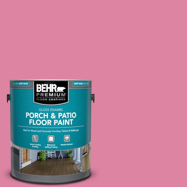 BEHR PREMIUM 1 gal. Home Decorators Collection #HDC-MD-10A Sweet Chrysanthemum Gloss Enamel Int/Ext Porch and Patio Floor Paint