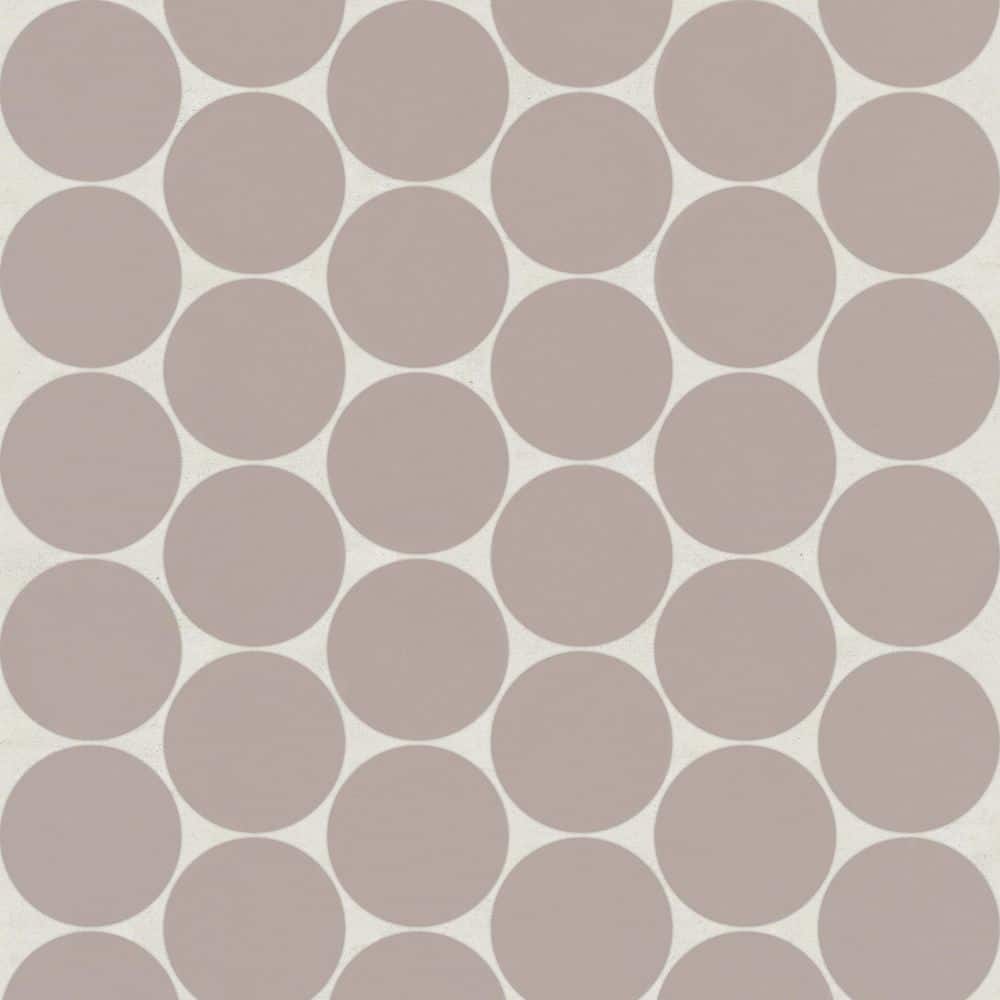 Sample-Marin 2 in x 2 in Matte Penny Round Mosaic Wall Ceramic Tile Sample in Coastal Cliff price history on PriceWatchPro