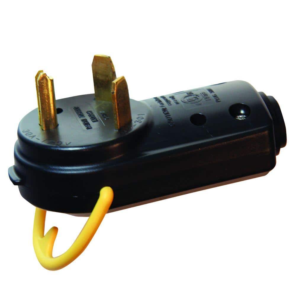RV Electrical Adaptors RV Plug Adapter RV Power Cord Male Homyl 30 Amp RV Plug Replacement