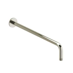 20 in. Shower Arm in Polished Nickel