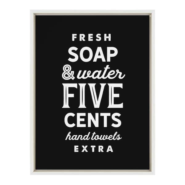 Kate and Laurel Sylvie Modern Framed Canvas Wall Art 24 in. x 18 in.